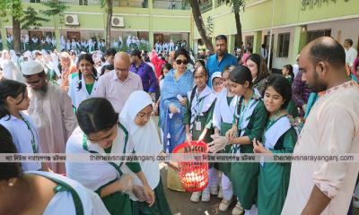 রাস্তায় যেন টিস্যু ময়লা না ফেলি : মর্গ্যানে বাঁধন