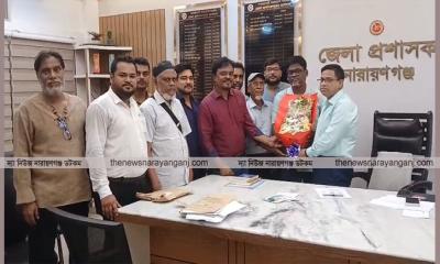 জেলা প্রশাসকের সঙ্গে বাগে জান্নাত পঞ্চায়েত পরিষদের সাক্ষাৎ
