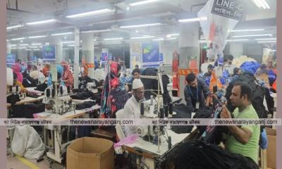নারায়ণগঞ্জে শিল্পকারখানায় উৎপাদন ব্যাহত