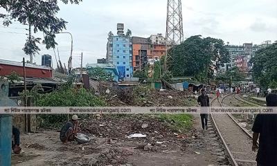 ডুয়েলগেজ বাস্তবায়নে কেন্দ্রীয় স্টেশনে অবৈধ স্থাপনা উচ্ছেদ