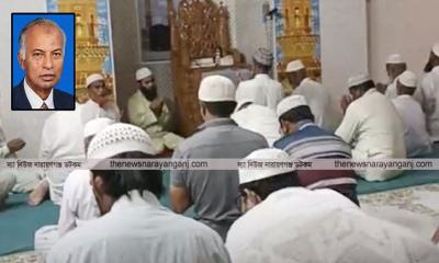 মতিন চৌধুরীর মৃত্যুবার্ষিকী গিয়াসউদ্দিনের দোয়া