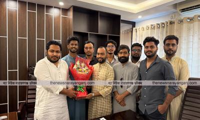 এমপি আব্দুল্লাহ আল আমিনের সাথে যুবশক্তির কমিটির সাক্ষাৎ