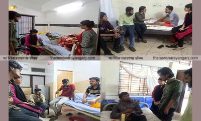 ছাত্রদল-শিবির সংঘর্ষ আহতদের দেখতে হাসপাতালে ছাত্র ফেডারেশন