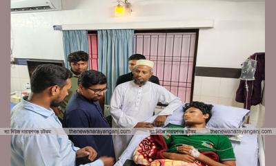 শিবির নেতাদের দেখতে গেলেন কেন্দ্রীয় সভাপতি