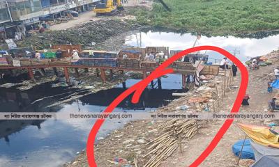 ডিএনডি খালের পাড় দখলের অভিযোগ বিএনপি নেতাকর্মীদের বিরুদ্ধে