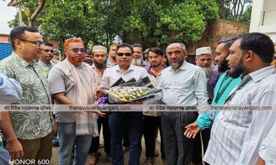 বন্দর ডকইয়ার্ড পরিদর্শন করলেন বিআইডব্লিউটিসির চেয়ারম্যান