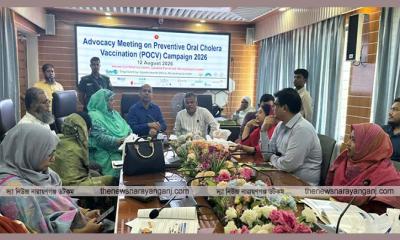সদরে কলেরা ভ্যাকসিন ক্যাম্পেইন