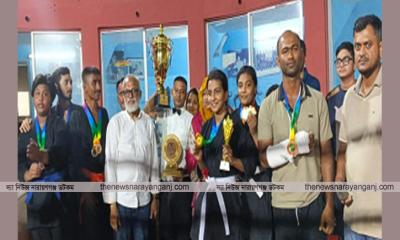 কিকবক্সিংয়ে নারায়ণগঞ্জের ৪ স্বর্ণ, ২ রৌপ্য ও ৩ ব্রোঞ্জ