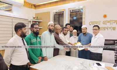 লংমার্চ ঘিরে ডিসি ও এসপির সাথে ১১ দলীয় নেতাদের সাক্ষাৎ
