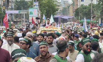 নারায়ণগঞ্জে জশনে জুলুস র‍্যালী