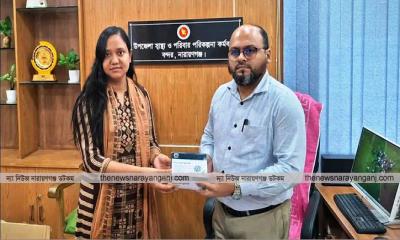 বন্দরে ডেঙ্গু রোগীদের জন্য ২১০০ টেস্ট কিট প্রদান