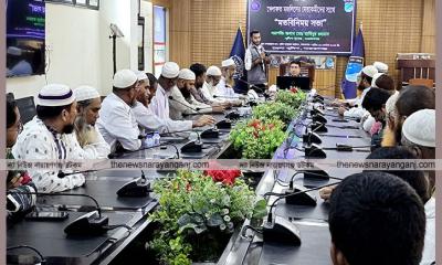 নবাগত পুলিশ সুপারের সাথে খেলাফত মজলিস নেতৃবৃন্দের মতবিনিময়