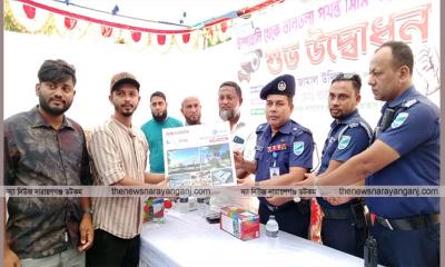 বন্দরে যুবকদের উদ্যোগে সড়কজুড়ে সিসি ক্যামেরা
