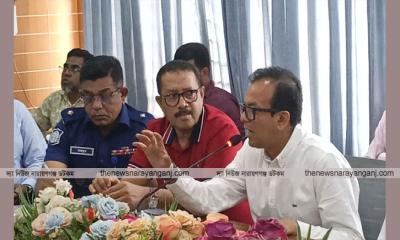 ফতুল্লায় বালু উত্তোলনকারীদের শাস্তি চাইলেন রিয়াদ চৌধুরী
