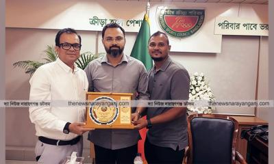 যুব ও ক্রীড়া প্রতিমন্ত্রীর সঙ্গে সদর ক্রীড়া সংস্থার সাক্ষাৎ