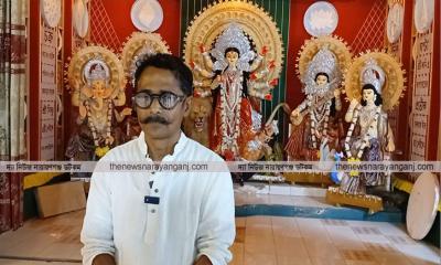 বলদেব মন্দিরে প্রস্তুত প্রতিমা, ১২ মাস জুড়েই দেবী দূর্গা