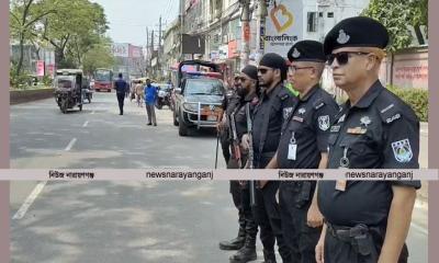দুর্গাপূজার নিরাপত্তায় এসআরবি ও বিজিবির টহল জোরদার