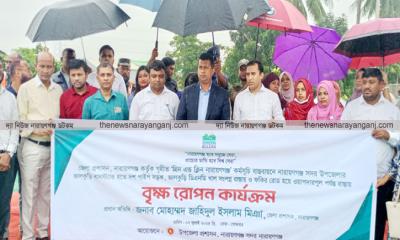নারায়ণগঞ্জে ১ লাখ বৃক্ষ রোপন শেষে খাল পরিস্কার : জেলা প্রশাসক
