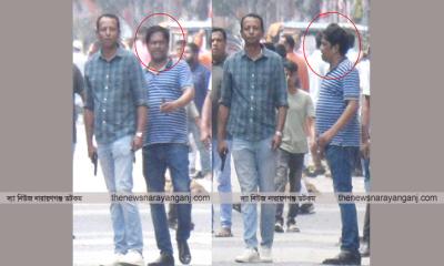 নারায়ণগঞ্জ ক্লাবে হামলার বাদী ছিলেন সশস্ত্র মহড়ায়