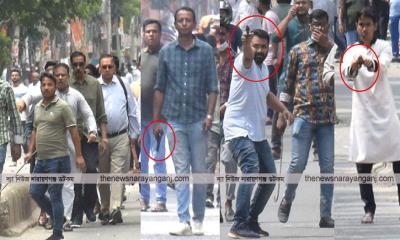 অধ্যাধুনিক অস্ত্র হাতে ওসমানলীগ