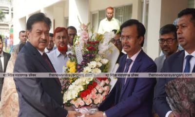 জেলা আদালত পরিদর্শনে সুপ্রিম হাইকোর্টের বিচারপতি