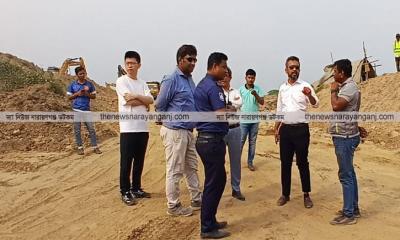 এস.আর.বি.জি কনস্ট্রাকশনকে ১ লাখ টাকা জরিমানা
