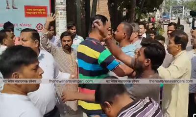হিন্দু সম্প্রদায়ের দুই পক্ষের হাতাহাতি