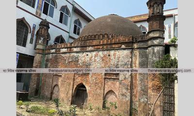 মধ্যযুগের স্থাপনার অনন্য নিদর্শন বন্দর শাহী মসজিদ