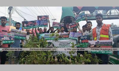 সোনারগাঁয়ে বিশ্ব পরিবেশ দিবস উপলক্ষে বৃক্ষরোপণ