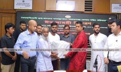 জুলাই গণঅভ্যুত্থানে নিহত পঁচিশ শহীদ পরিবারকে ঈদ সামগ্রী উপহার