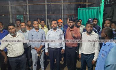 নারায়ণগঞ্জে অটোরিকশার গ্যারেজে ডিপিডিসির অভিযান