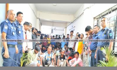 জেলা পুলিশের অভিযানে ২৪ ঘণ্টায় গ্রেপ্তার-১৪০