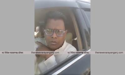 উল্টো পথে বিএনপি নেতার গাড়ি বাধা দেয়ায় দম্ভোক্তি ‘হু আই অ্যাম’
