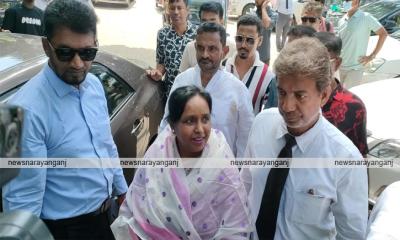 ‘জয় বাংলাকে দাবিয়ে রাখা যাবে না’ আদালতে হাজিরা শেষে আইভীর স্লোগান