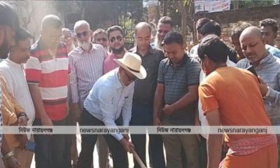 ১২ নং ওয়ার্ডে কোটি টাকার উন্নয়ন কাজ উদ্বোধন করলেন নাসিক প্রশাসকের