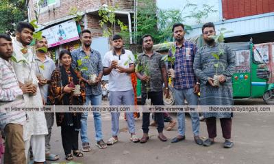 নাগরিক পার্টির বৃক্ষরোপ